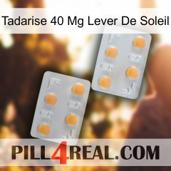 Tadarise 40 Mg Sunrise 25